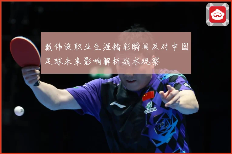 戴伟浚职业生涯精彩瞬间及对中国足球未来影响解析战术观察